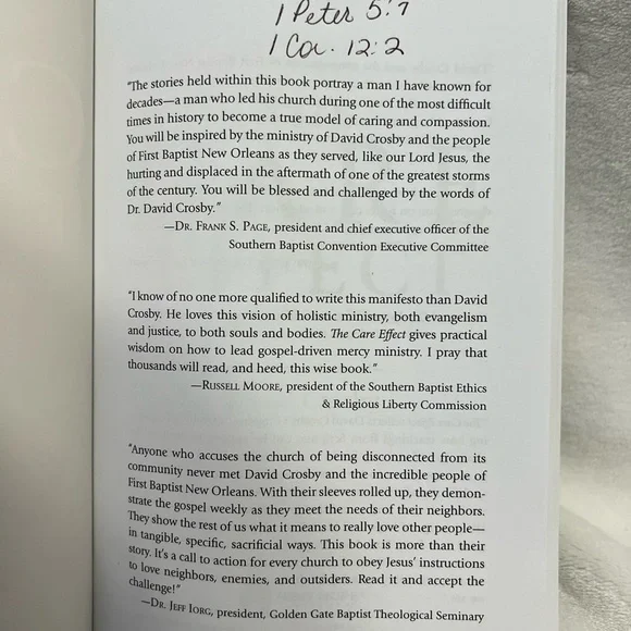 THE CARE EFFECT Inspiring Christian book - Picture 3 of 3